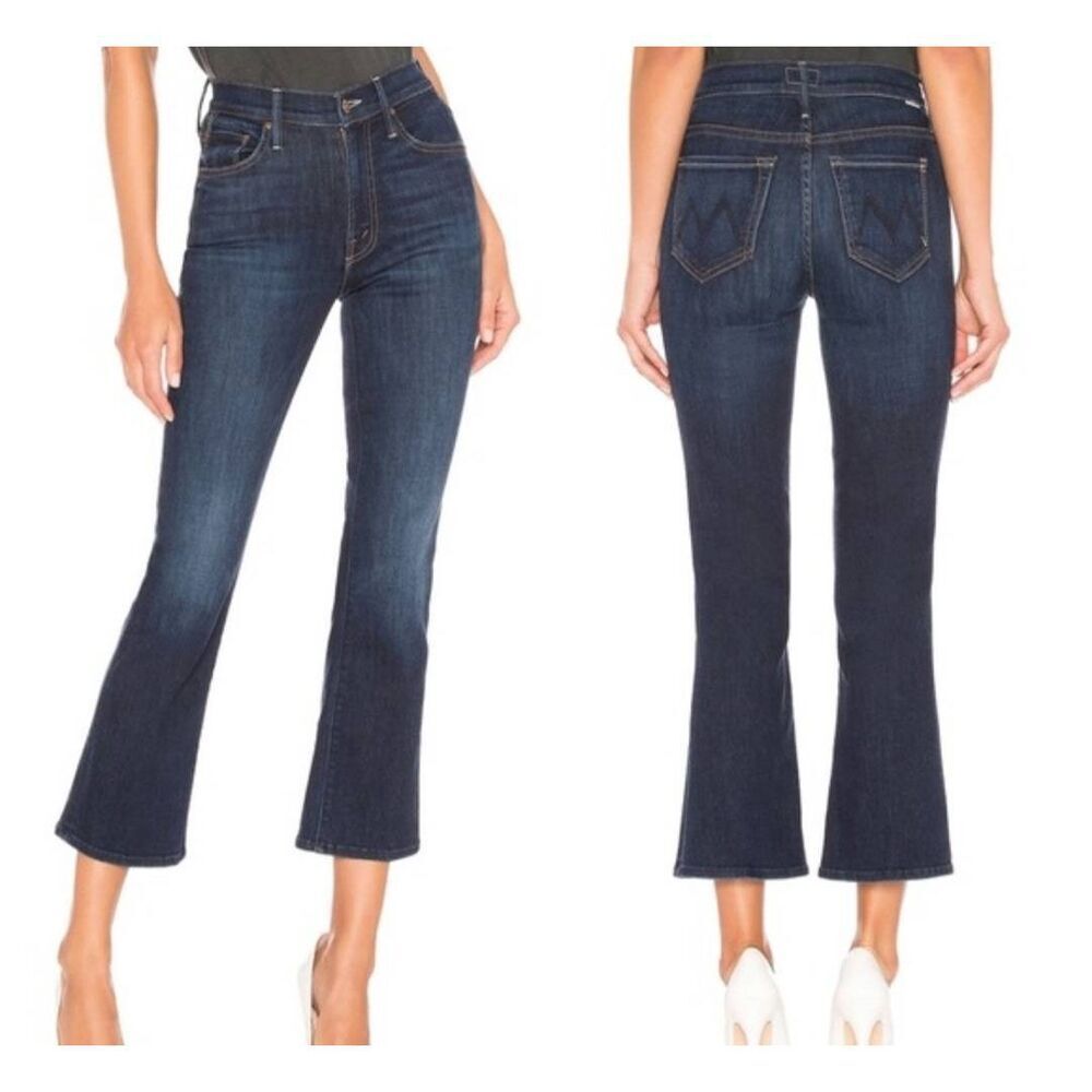 MOTHER | The Outsider Crop Jeans in Up Your Alley Sz 26